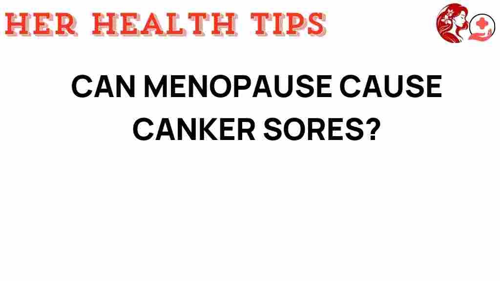 menopause-canker-sores