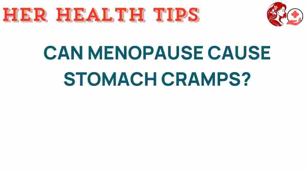 menopause-stomach-cramps