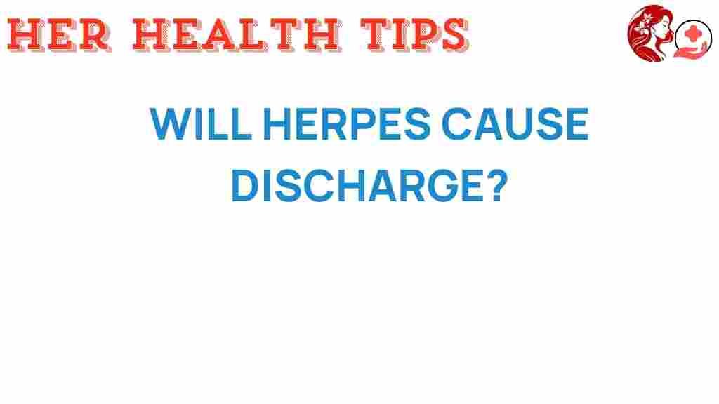 herpes-discharge-mystery